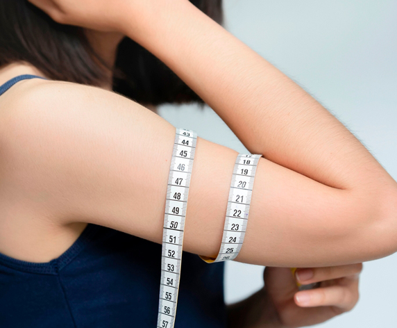 Arm lift surgery is ideal for any patient that has excess skin on the underside of the arms.