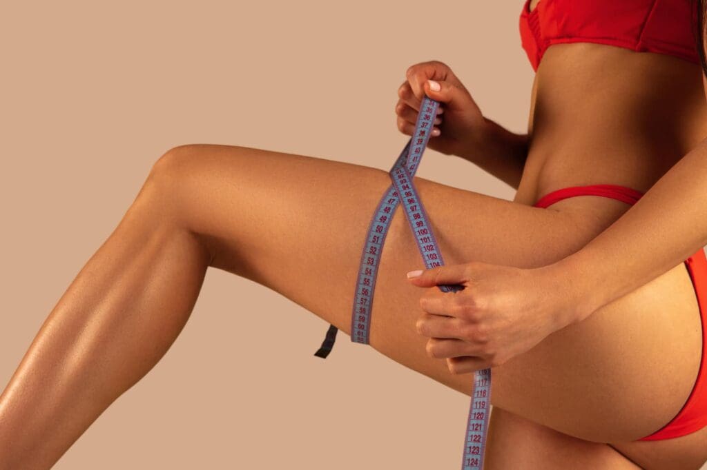 Improve body symmetry and contour with a thigh lift, creating a more balanced and attractive silhouette.