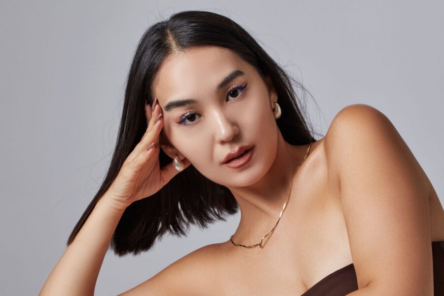 beautiful woman after her mini facelift in Milwaukee, WI