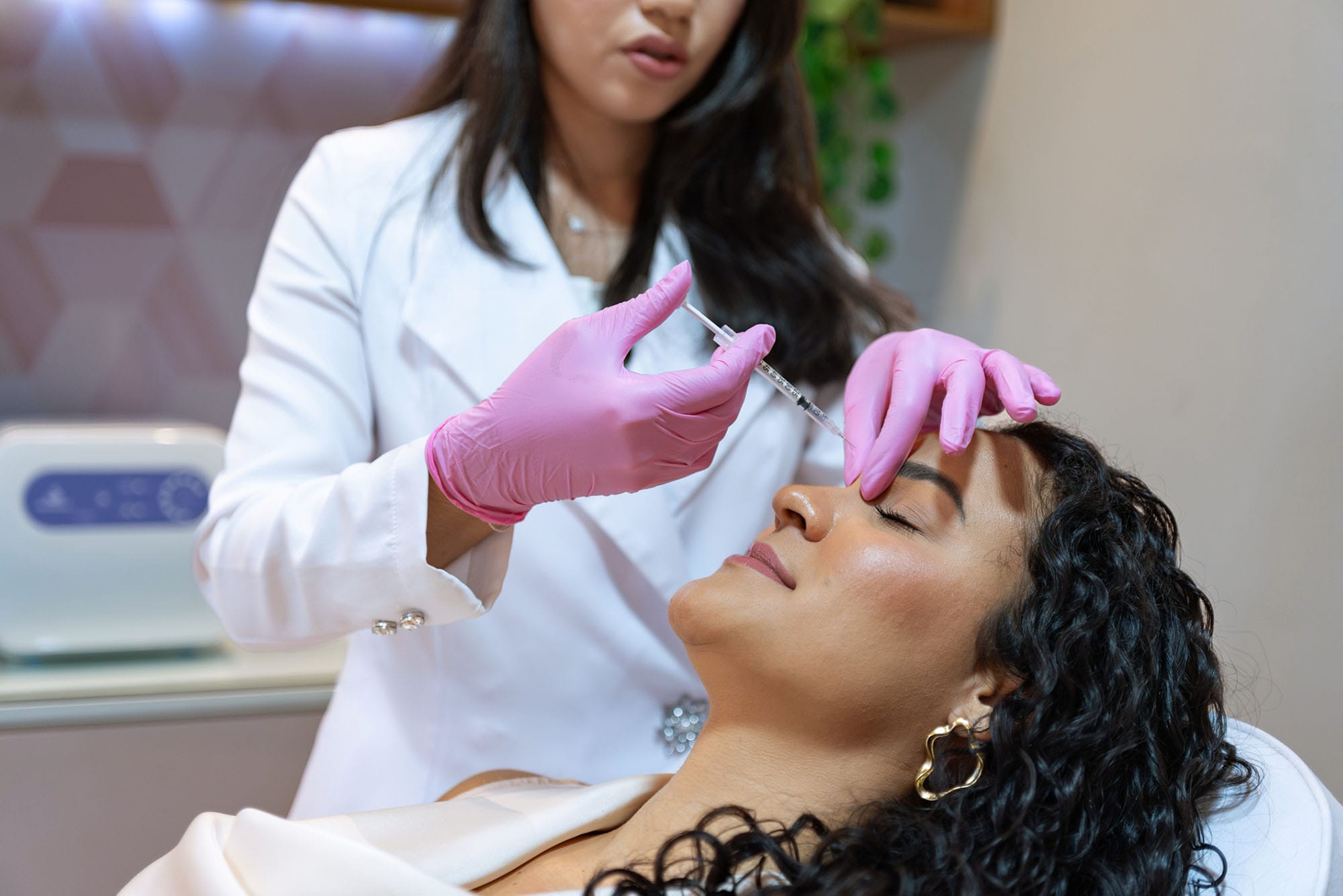 woman getting Botox in Milwaukee, WI